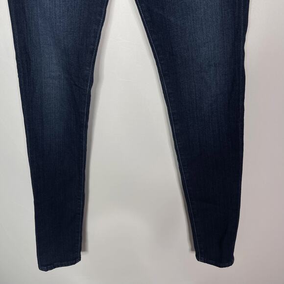 AG Adriano Goldschmied Womens 27 The Farrah High Rise Skinny Jeans Brooks Dark - Picture 4 of 9